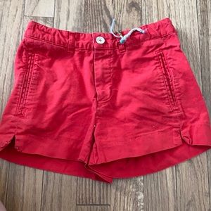 Zara kids red shorts